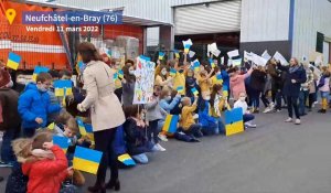 Neufchâtel-en-Bray. Le premier camion de dons pour l'Ukraine est parti