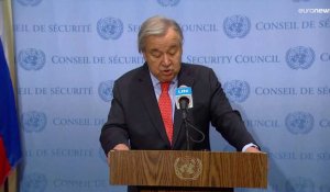 "Il est temps de mettre fin à cette guerre absurde", déclare le chef de l'ONU Antonio Guterres