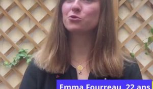 Présidentielle 2022 : Emma Fourreau, membre des Jeunes insoumis