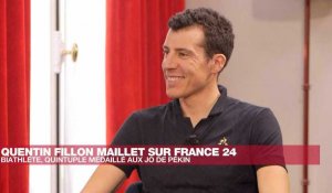 Quentin Fillon Maillet, biathlète : "Mon bonheur, c’est de réussir dans mon sport"