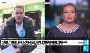 Présidentielle française : 25,48 % de participation à midi, trois points de moins qu'en 2017