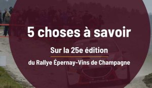 Cinq choses à savoir sur la 25e édition du rallye Épernay-Vins de Champagne
