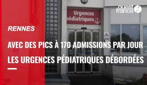 VIDÉO. À Rennes, les urgences pédiatriques totalement saturées