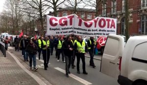 Valenciennes : manifestation pour les salaires et pour les salariés de Valdunes