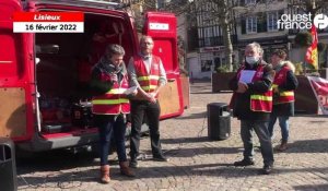 VIDÉO. À Lisieux, une soixantaine de personnes manifestent pour une hausse des salaires 