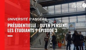 Élection présidentielle : qu'en pensent les étudiants à Angers ? Épisode 3 !