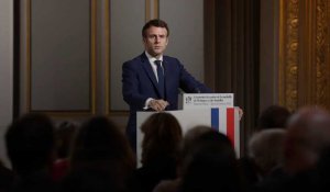Présidentielle 2022 : Emmanuel Macron donne sa première conférence de presse
