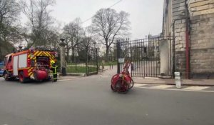 Arras : fuite de gaz a l'école Séverine