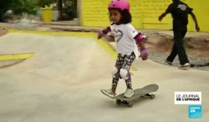 Au Ghana, les filles se mettent au skate