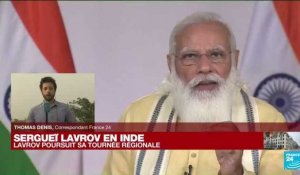 Inde : visite de Sergueï Lavrov pour consolider les liens entre les deux pays