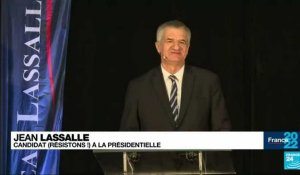 Présidentielle française : l'inclassable Jean Lassalle, le héraut des campagnes, à la chasse aux voix