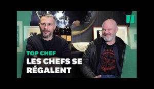 Dans "Top Chef", que mangent Stéphane Rotenberg et les chefs sur les tournages?