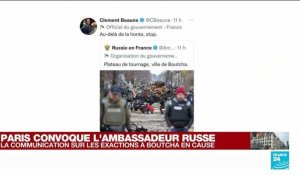Guerre en Ukraine : Paris convoque l'ambassadeur de Russie