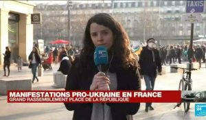Ukraine : à Paris, des milliers de personnes manifestent contre la guerre