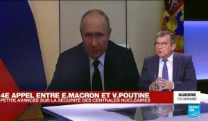 Guerre en Ukraine : Emmanuel Macron s'est de nouveau entretenu avec Vladimir Poutine