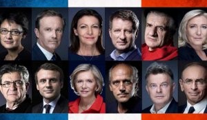 Election présidentielle : les douze candidats officiels