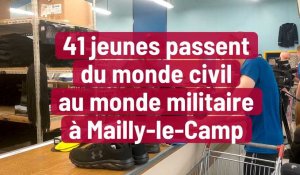 41 jeunes passent du monde civil au monde militaire à Mailly-le-Camp