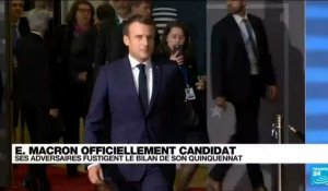 Présidentielle 2022 : l'entrée en lice d'Emmanuel Macron lance la course à l'Élysée