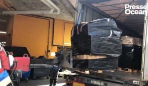 VIDEO. Saint-Nazaire : 6 tonnes de matériel sont parties vers l'Ukraine