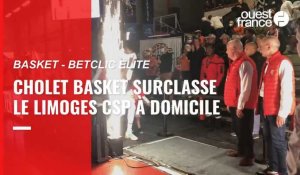 VIDÉO - Cholet Basket. Laurent Vila : « J’ai aimé notre défense»