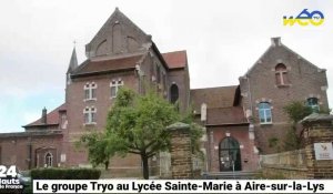 Aire-sur-la-Lys : le groupe Tryo au lycée Sainte-Marie
