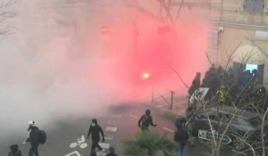 Colonna : Affrontements entre force de l'ordre et manifestants à Bastia
