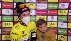 Paris-Nice 2022 - Primoz Roglic : "I was not strong enough to do it alone, I really suffered, luckily Van Aert was there"