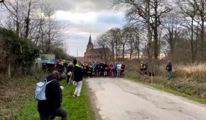 Plus de 2200 participants, randonneurs et trailers confondus, au 1er trail de la Saint-Patrick, organisé le samedi 12 mars 2022, en forêt de Clairmarais, par Nature sport audomarois et ses 75 bénévoles.