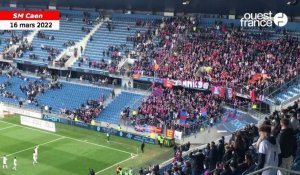 VIDÉO. SM Caen : la communion des joueurs avec leurs supporters après la victoire au Havre (2-4)