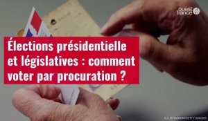 VIDÉO. Élections présidentielle et législatives : comment voter par procuration ?