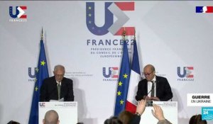 REPLAY - Guerre en Ukraine : réunion des ministres de l'Union Européenne