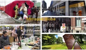 Les 5 infos de la métropole lilloise le 8 mars 2022