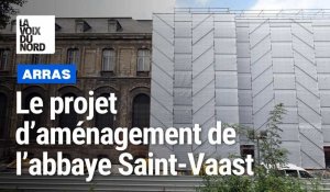 Arras : la présentation de la future rénovation de l'abbaye Saint-Vaast