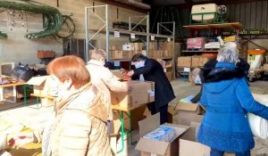 Collecte de dons pour l'Ukraine à Sézanne