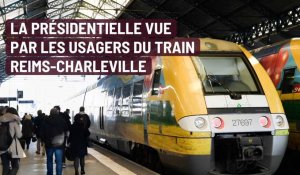 La présidentielle vue par les usagers du train Reims-Charleville