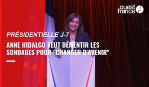 VIDÉO. Présidentielle : Anne Hidalgo veut faire « démentir les sondages »