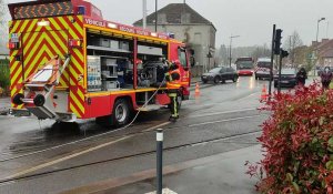 Accident de la circulation à Fresnes-sur-Escaut