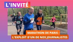 Marathon de Paris : l'exploit d'un de nos journalistes