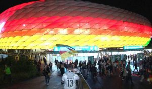 Euro-2020: les fans quittent le stade après Allemagne-Hongrie