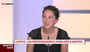 Les professionnels de justice mobilisés à Nantes
