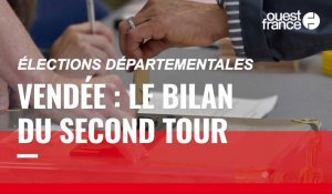 VIDÉO. Élections départementales : une « vague bleue  » en Vendée