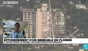 Effondrement d'un immeuble en Floride : Joe Biden se rendra sur les lieux du drame jeudi