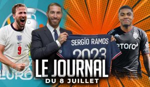 L'ANGLETERRE EN FINALE DE L’EURO, RAMOS AU PSG, MONACO ACTIVE SON MERCATO I LES INFOS FOOT DU JOUR