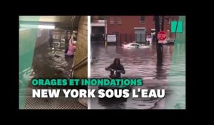 Avant la tempête Elsa, déjà des inondations à New York
