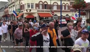 110 personnes contre le pass sanitaire à Chauny