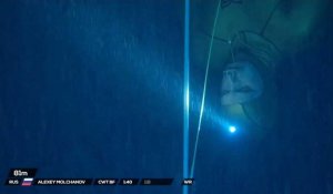 Apnée : record pour Alexey Molchanov et sa plongée à 118 mètres en poids constant bi-palmes