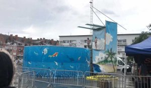 Spectacle Plongeon en haut vol à Calais