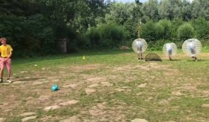 Testé pour vous : le bubble foot au parc Aventurio à Beuvry