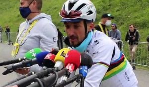 Tour de France 2021 - Julian Alaphilippe : "Ça fait vraiment chaud au coeur et merci à tous !"