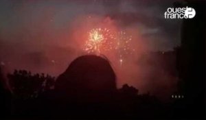 Fougères : joli succès pour le feu d’artifice du 14-Juillet